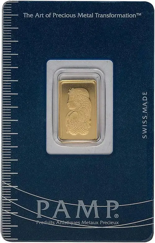 2.5g Gold Bar â€” PAMP Suisse